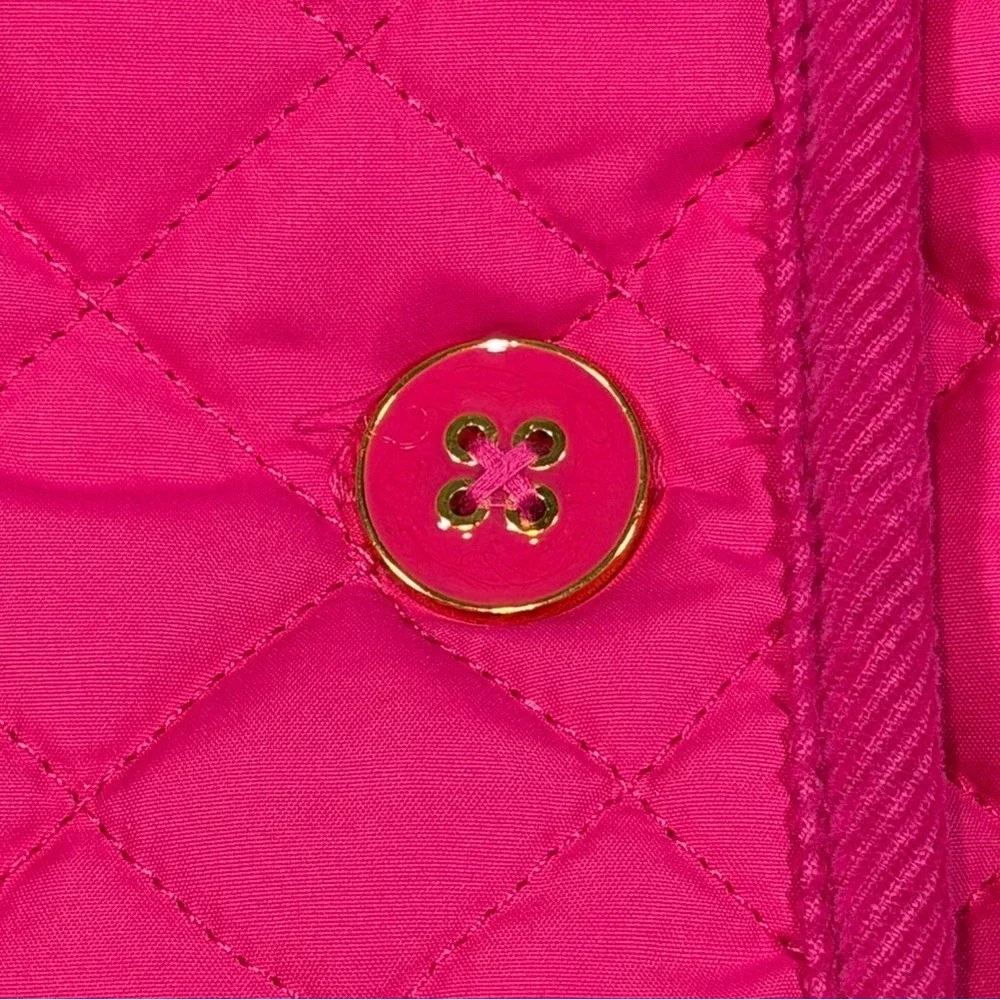 LITTLE ME Pink Quilted Jacket Coat Puffer Winter Fleece Toddler Youth Girls 4T